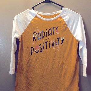 Girls t-shirt Radiate Positivity
